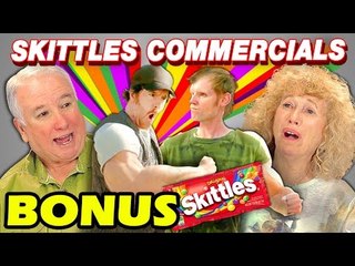 ELDERS REACT TO SKITTLES COMMERCIALS (Bonus #65)