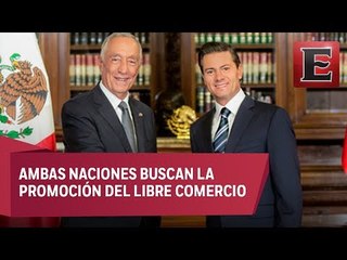 México y Portugal acuerdan reforzar el intercambio comercial
