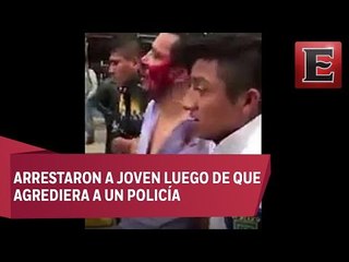 Propinan tremenda golpiza a automovilista por negarse a infraccionar