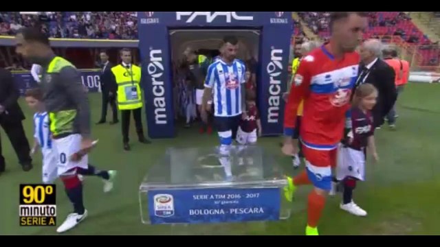 Bologna - Pescara 3-1 Gol ed Highlights HD Serie A 36^esima giornata 14/5/2017