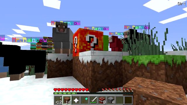 ЖЕЛЕЙНЫЙ МИШКА ЯРИК НАШЕЛ ДОМ ИЗ 50 ВИДОВ ТНТ БЛОКОВ В МАЙНКРАФТ! мультик