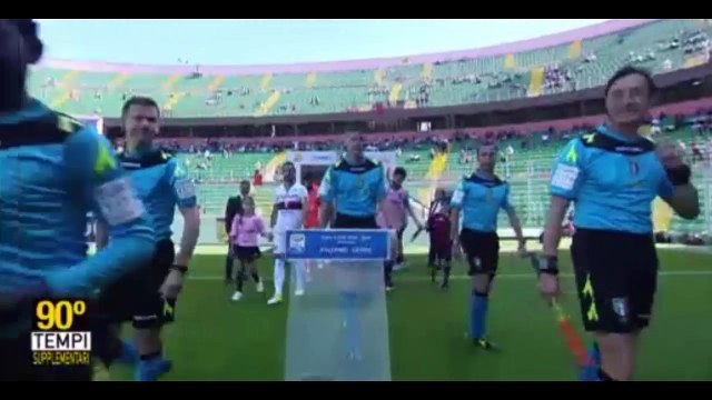 Palermo - Genoa 1-0 Gol ed Highlights HD Serie A 36^esima giornata 14/5/2017