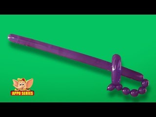 Balloon Sculpting - Easy way to sculpt a Sword