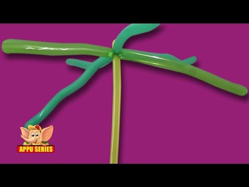 Balloon Sculpting - Let's sculpt a Palm Tree