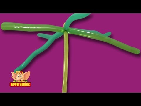 Balloon Sculpting - Let's sculpt a Palm Tree