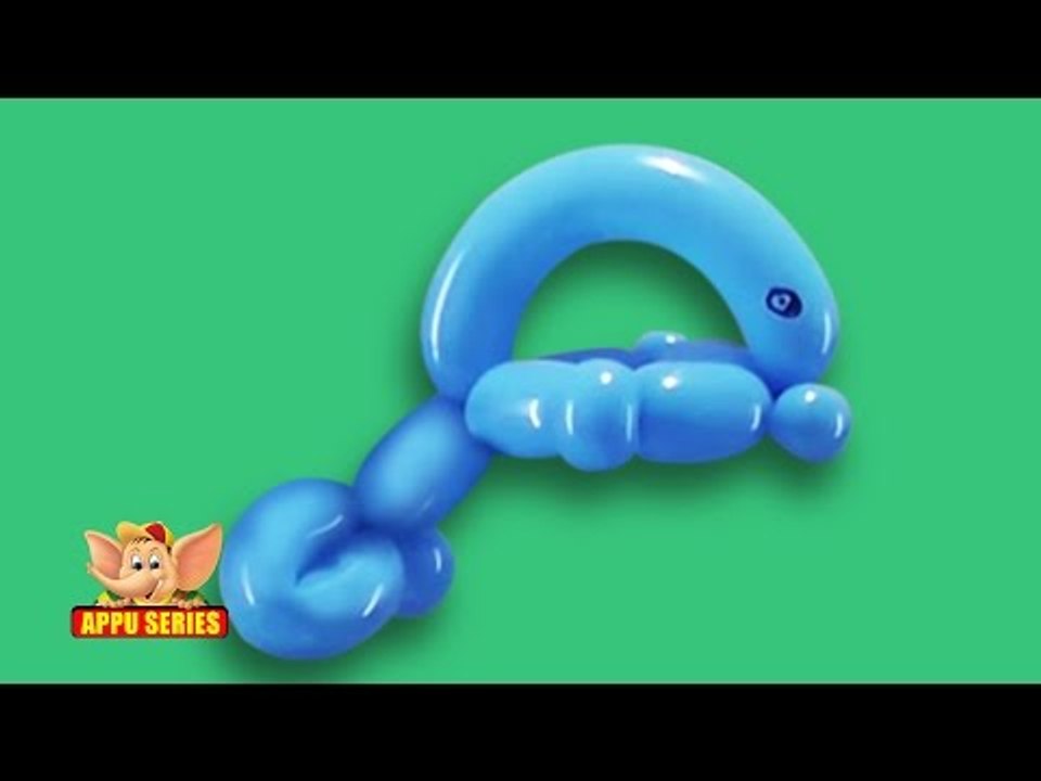 Balloon Sculpting - Let's sculpt a Dolphin