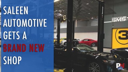 Saleen Automotive Shows Off Its New Automotive Shop