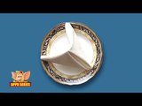 Fold a Pyramid Napkin