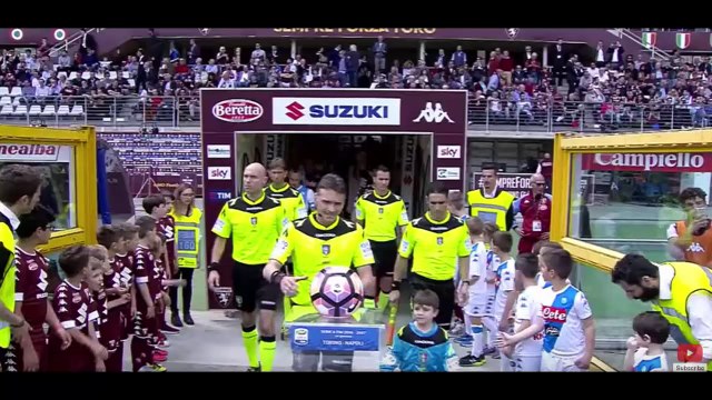 Torino - Napoli 0-5 Gol ed Highlights HD Serie A 36^esima giornata 14/5/2017