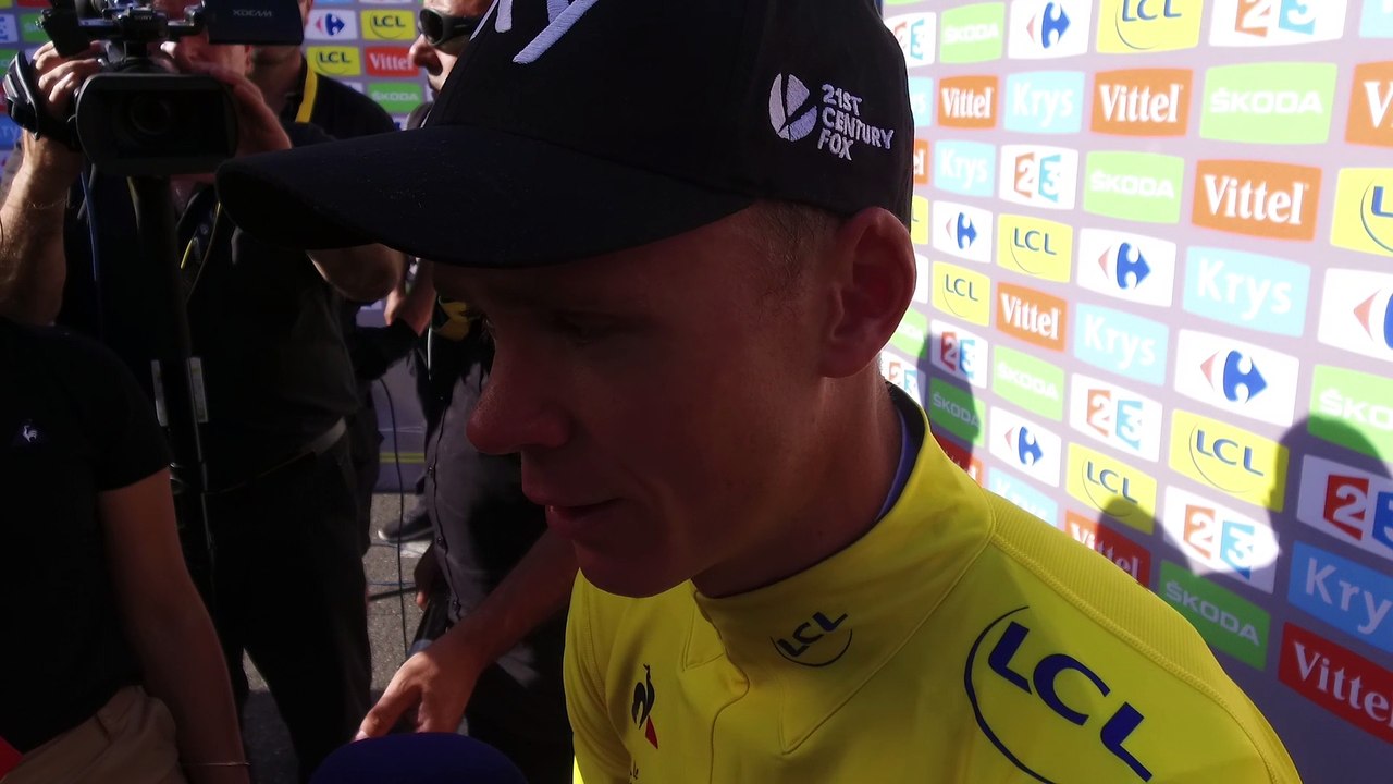 Chris Froome : « Au bon endroit, au bon moment »