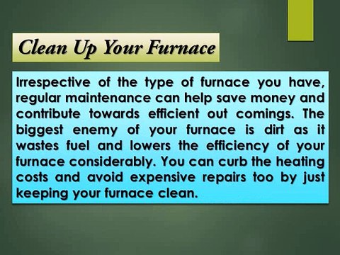 The Importance of Furnace Maintenance and Cleaning