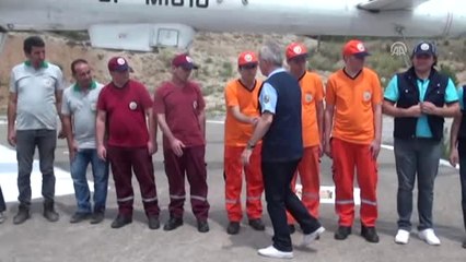 Karabük'te Helikopter Destekli Yangın Tatbikatı