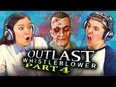 DEATH DO US PART - OUTLAST: Whistleblower - Part 4 (REACT: Gaming)
