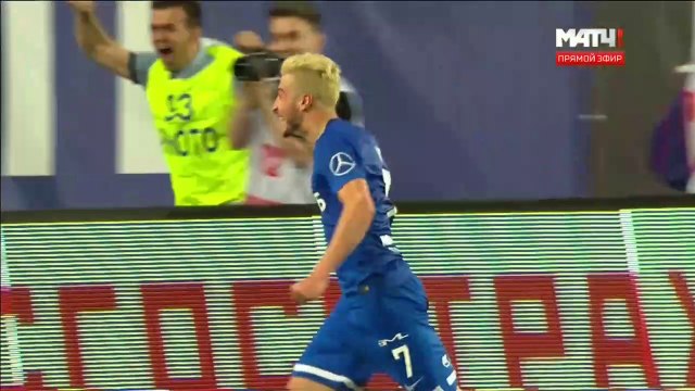 2-2 Aleksandr Tashayev Goal - Dynamo Moscow 2-2 Spartak Moscow - Russia Premier League - 18.07.2017