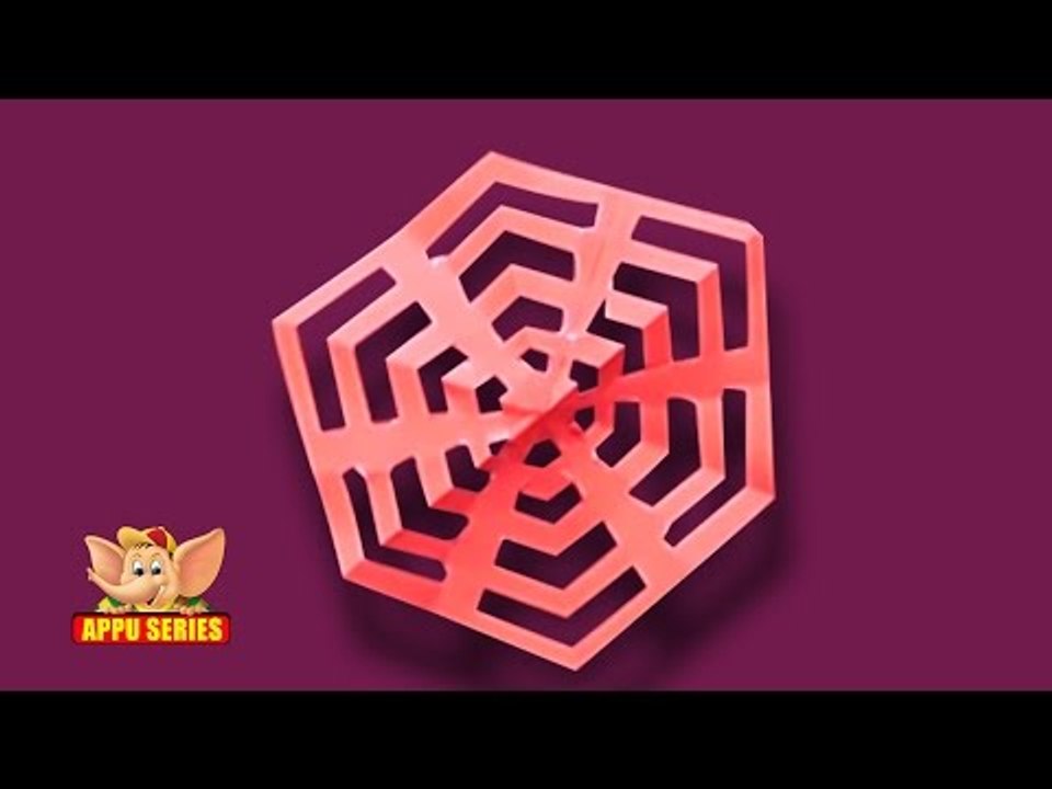 Learn to Kirigami a Spider Web
