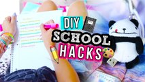 DIY BACK TO SCHOOL HACKS 2016! By LaurDIY