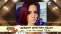 Margareth Campuzano  y Juliana Gómez enfrentadas