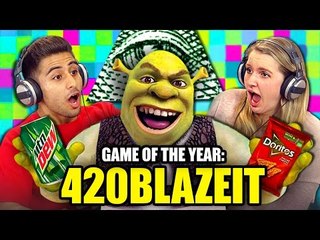 GAME OF THE YEAR: 420BLAZEIT (Teens React: Gaming)