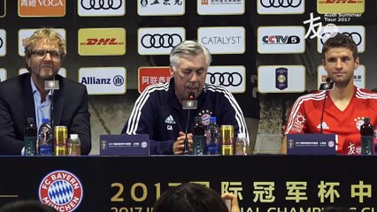 Bayern - Ancelotti : "James peut remplacer Ribéry ou Tolisso !"