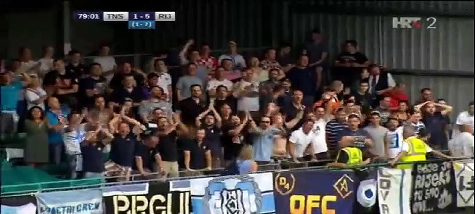 1-5 Mario Gavranović Goal UEFA  Champions League  Qualifying R2 - 18.07.2017 The New Saints 1-5 HNK Rijeka