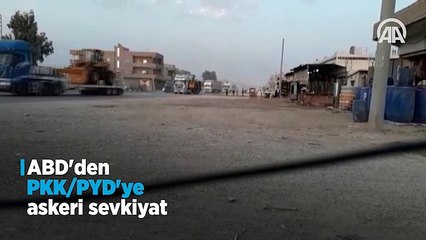 ABD'den PKK/PYD'ye askeri sevkiyat