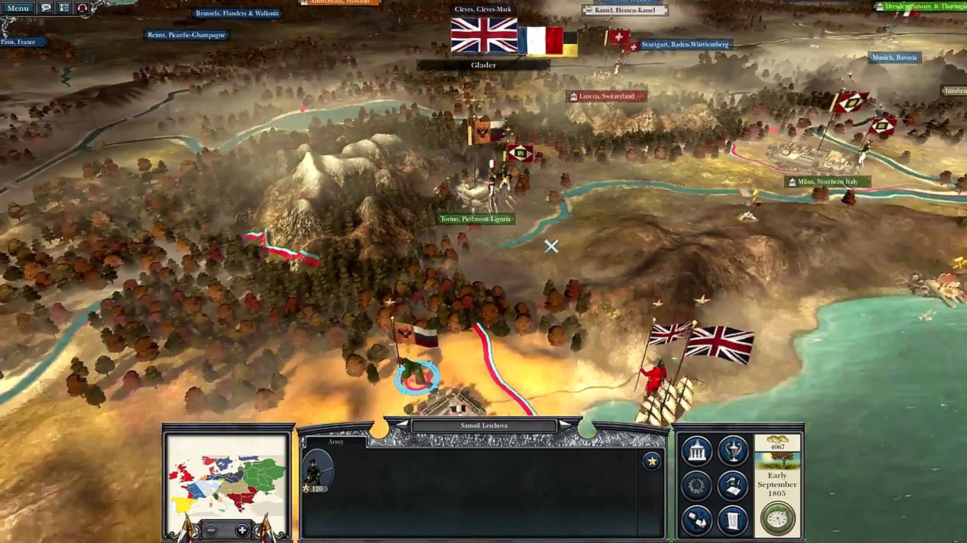 Napoleon Total War Campaign W Glader 3 The Battle Of Gibraltar 7 Part 1 2 Video Dailymotion
