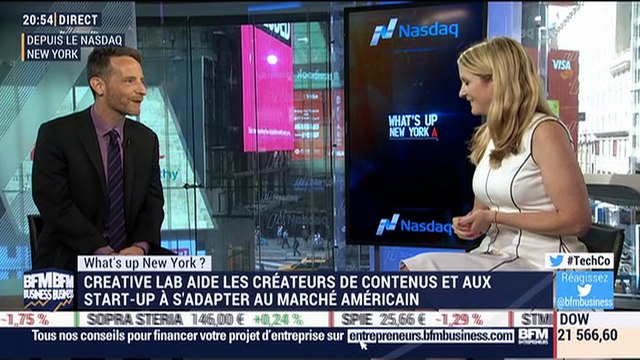 What's up New York: Creative Lab aide les créateurs de contenus et les start-up à s'adapter au marché américain - 18/07