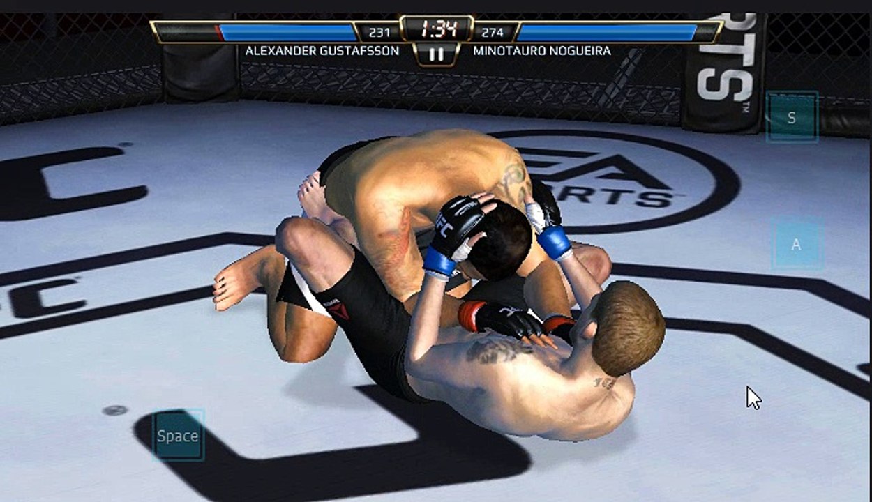 MINOTAURO NOGUEIRA vs ALEXANDER GUSTAFSSON - EA SPORTS UFC 2