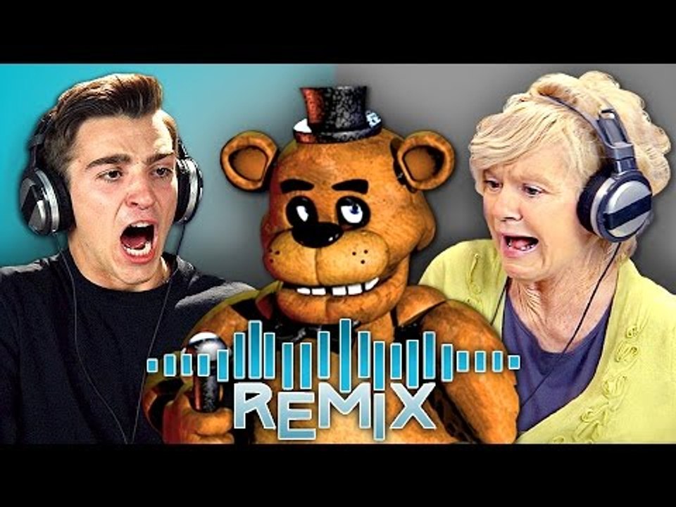 FIVE NIGHTS AT FREDDY'S - REACT REMIX (Teens & Elders)