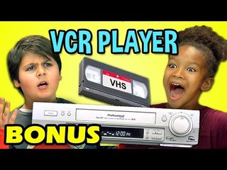 KIDS REACT TO VCR/VHS (Bonus #125)