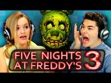 FIVE NIGHTS AT FREDDY'S 3 (Teens React: Gaming)