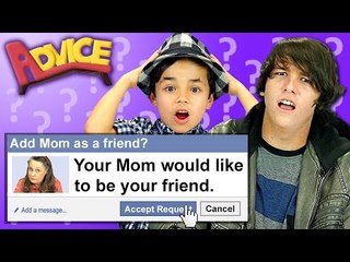 HOW TO STOP PARENTS FROM FACEBOOK HUMILIATION (REACT: Advice #30)
