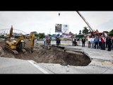 Planean demoler la zona de socavón de Paso Exprés | Noticias con Yuriria Sierra