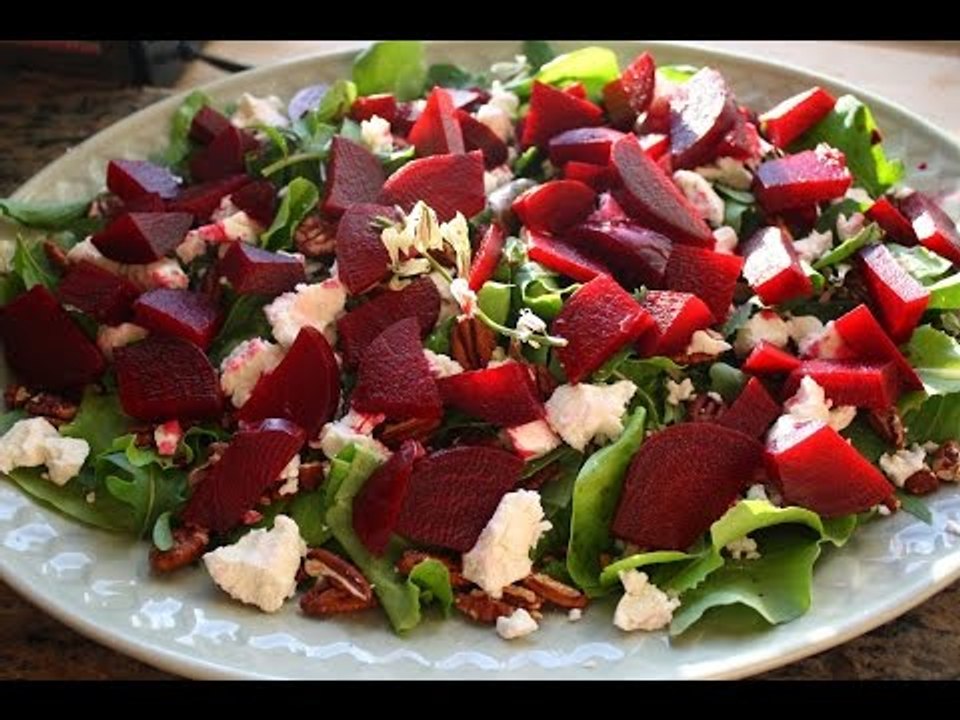 Ensalada de betabel navideña / ensalada de beta...