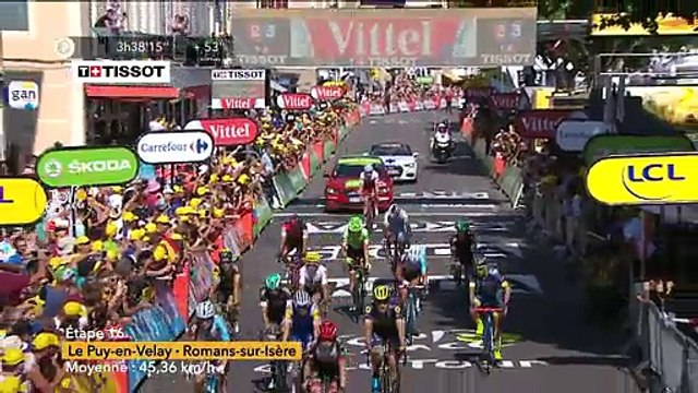 Fransa Bisiklet Turu: 16. etabın son anları