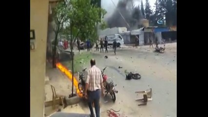 İdlip’te intihar saldırısı ölü ve yaralılar var