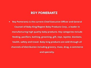 Roy Pomerantz – Juggling Multiple Roles