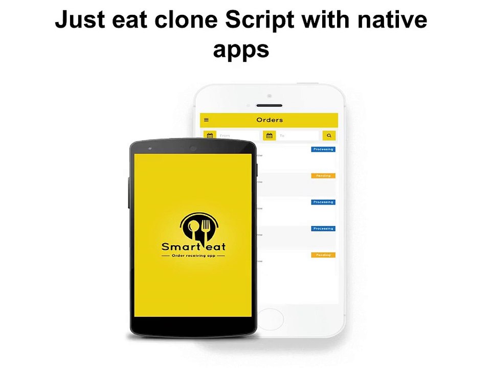 Just eat clone Script with native apps