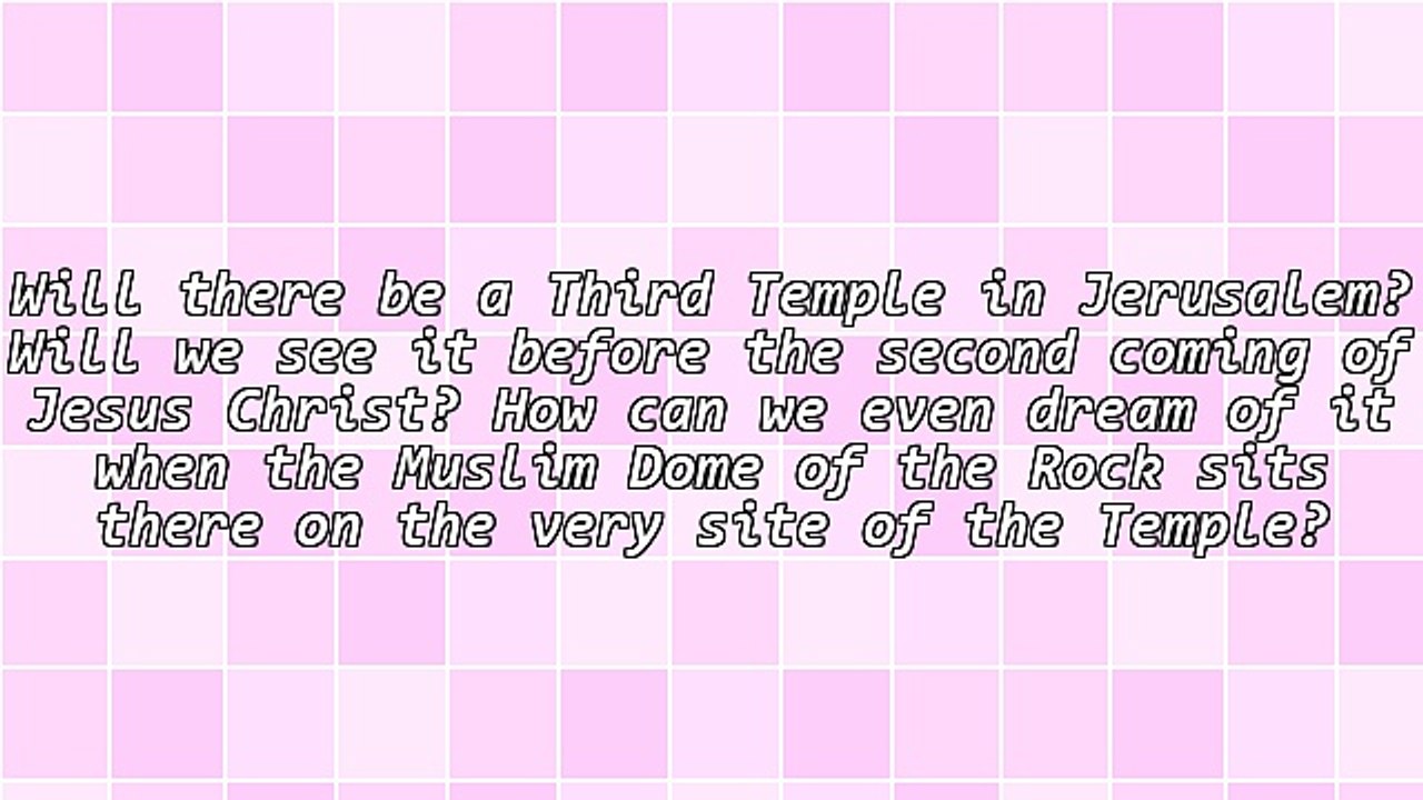 When Will the Third Temple Ever Come?