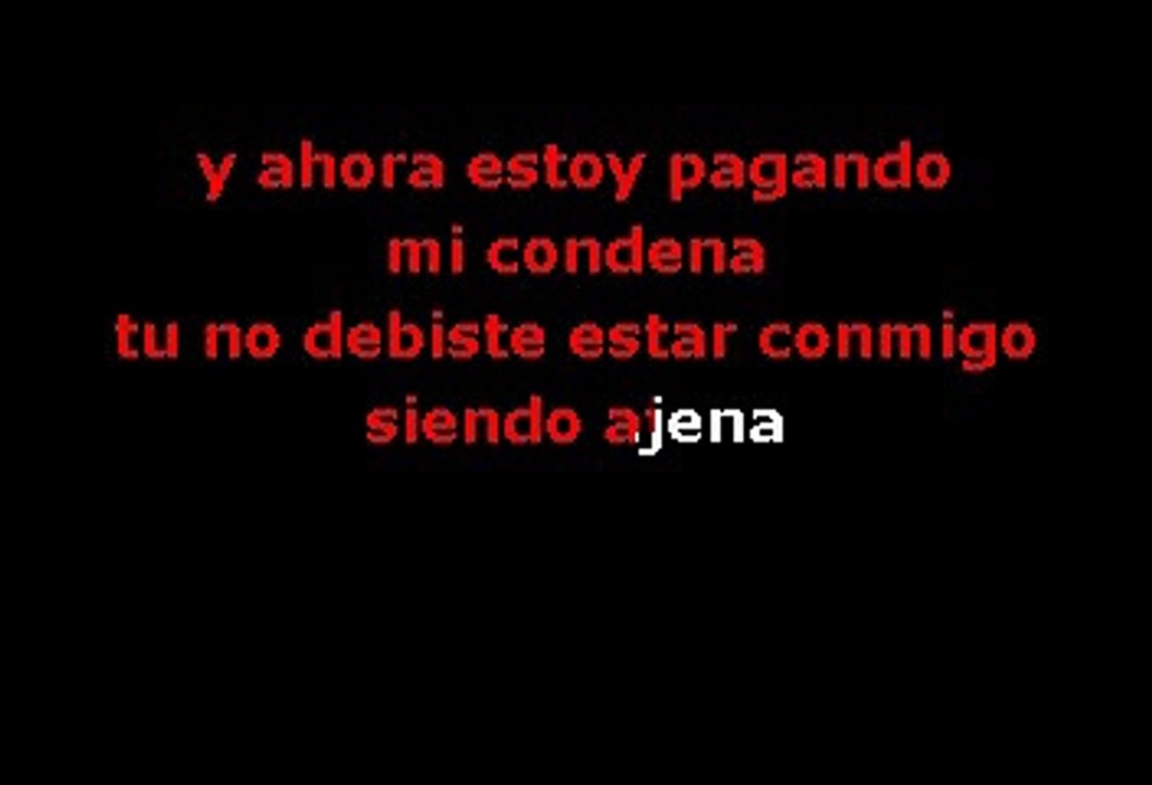 Eddie Herrera - Tu eres ajena (Karaoke)
