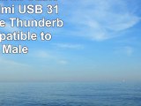 USB C to HDMI Cable 6ft18mwesimi USB 31 Type C Male Thunderbolt 3 Compatible to