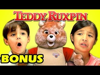 KIDS REACT TO 80's TOYS - TEDDY RUXPIN (Bonus #121)