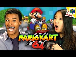 MARIO KART 64 (N64) (Teens React: Retro Gaming)