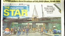 NEWS & VIEWS: 161 days more for Martial Law; LTFRB orders deactivation of 50,000 Uber, Grab cars