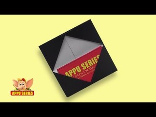 Origami - How to make a Business Card Holder