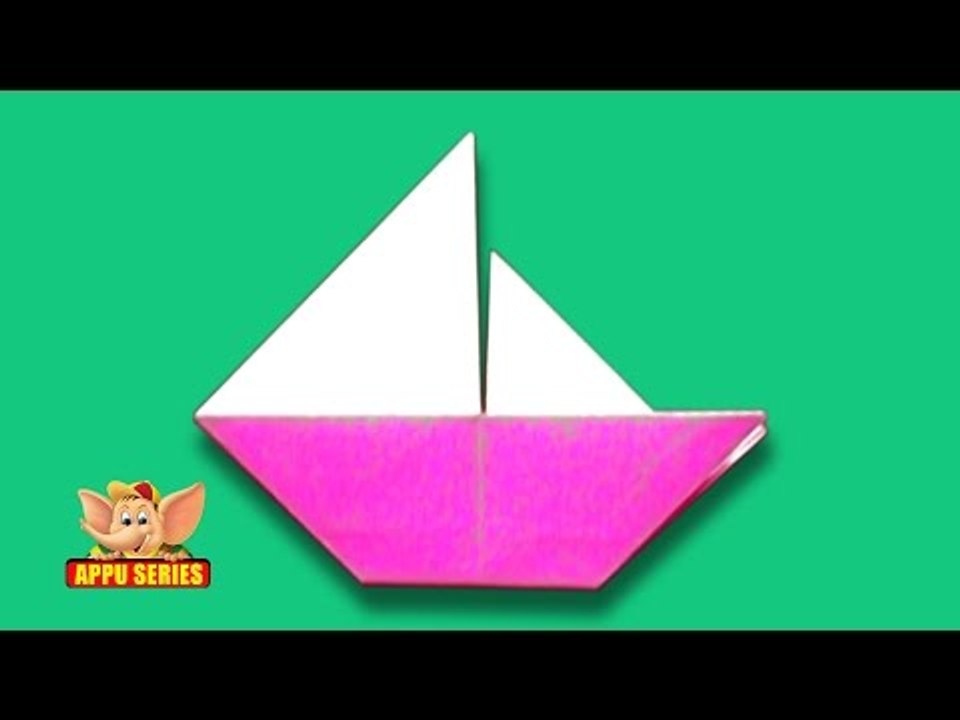 Origami - How to make a different Sail Boat