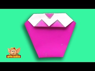 Origami - Let's learn to make a Cup Cake (HD)