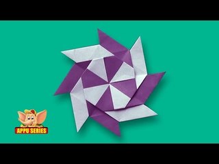Arts and Crafts - Origami - Origami - Make an 8 Point Star