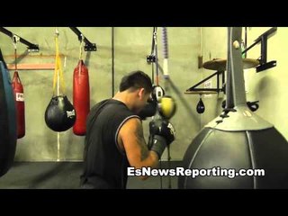 Marcos Maidana Popping A Speed Bag A Day