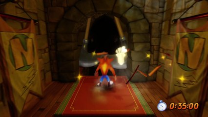 Crash Bandicoot N. Sane Trilogy - Fumbling in the Dark - Time Trial Platinum